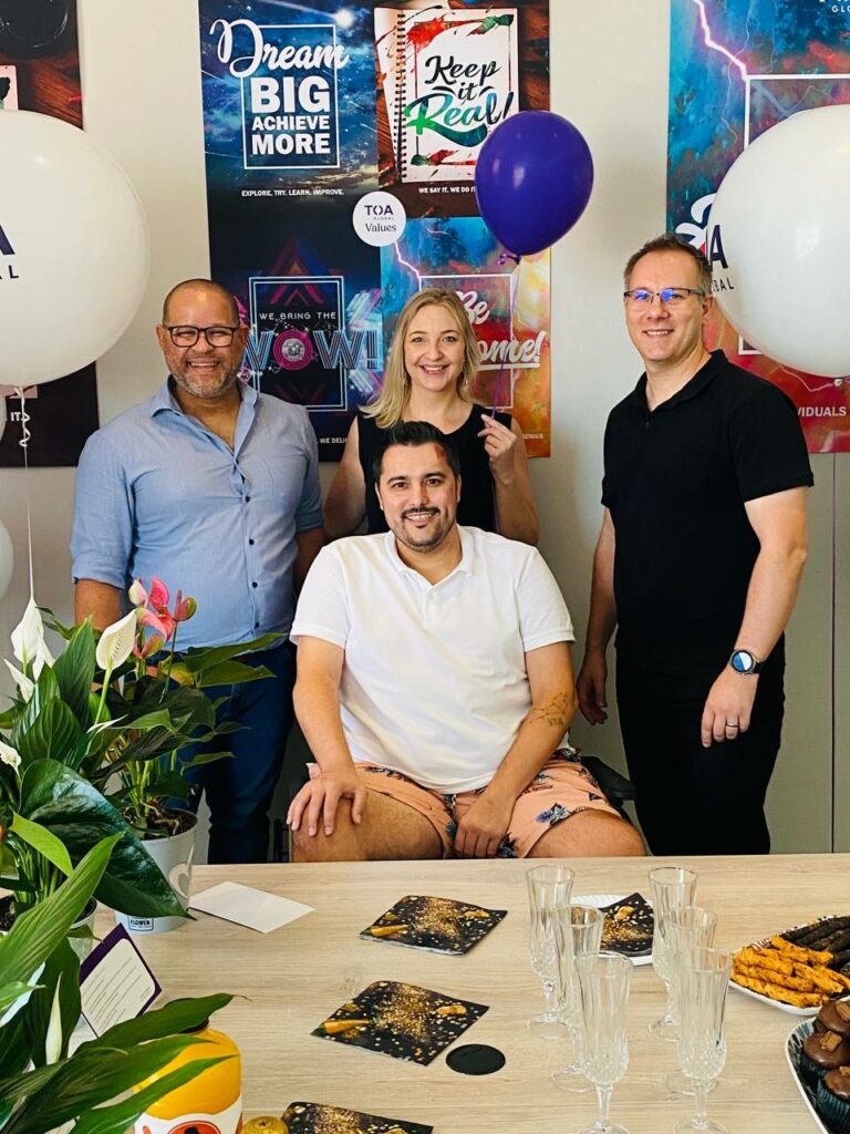 toa global official launch south africa