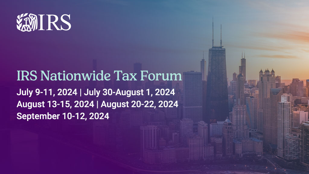 irs tax forum 2024
