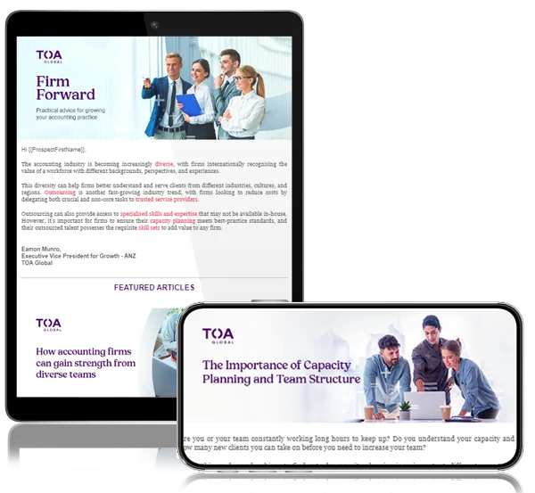 Firm forward toa global newsletter 1