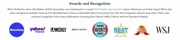 social proof for accounting leads