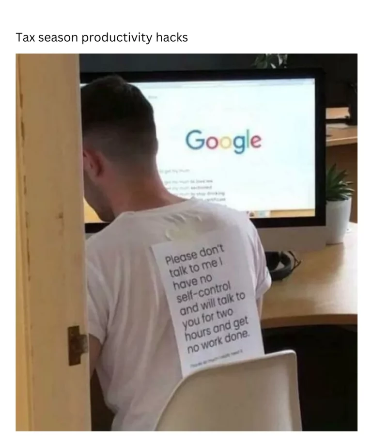 tax season memes