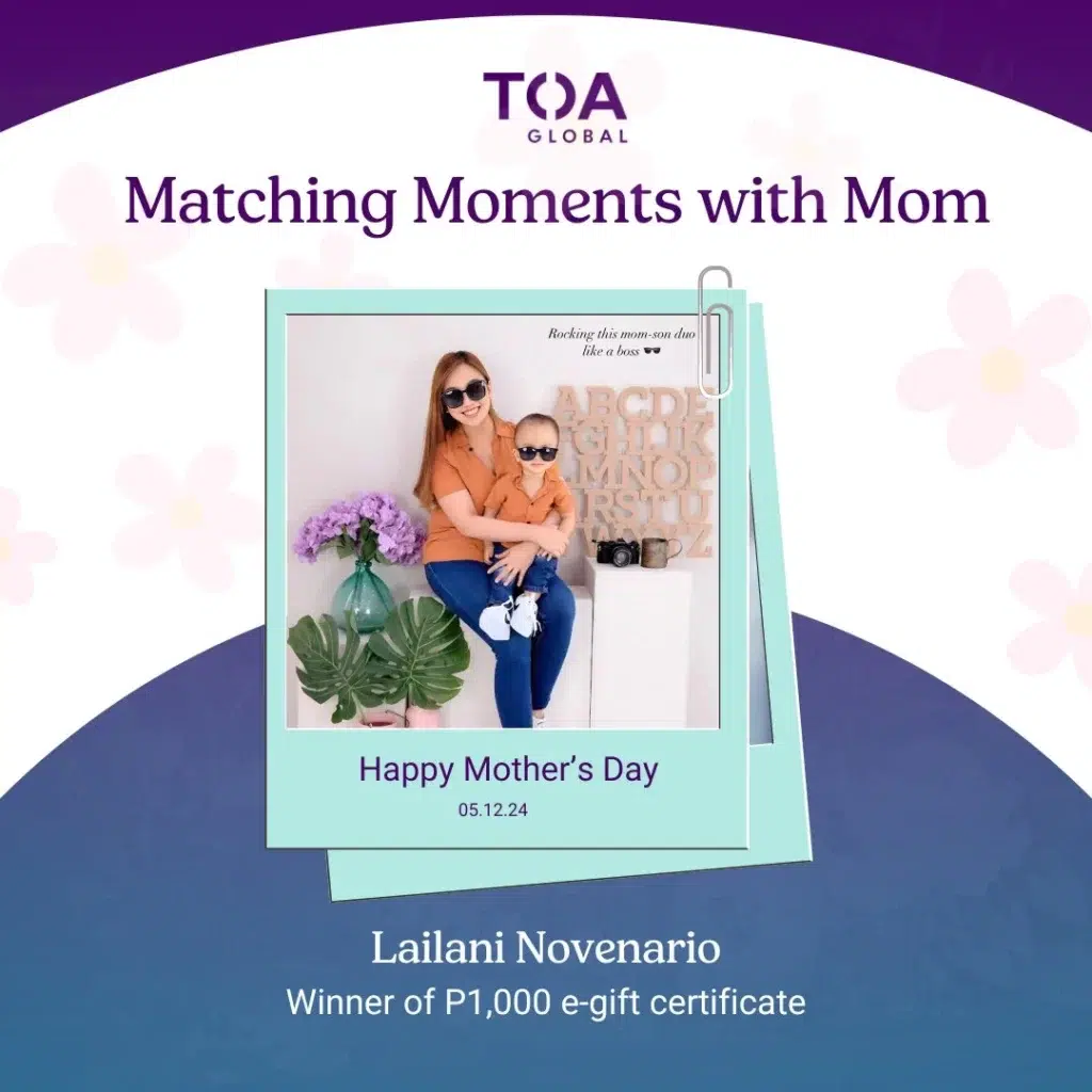 Matching Moments with Mom 1