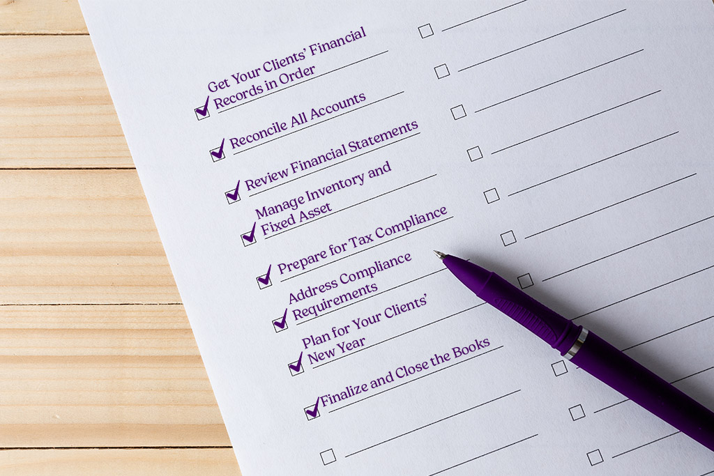 8 Step Year End Accounting Checklist for Accurate Book Close image NA