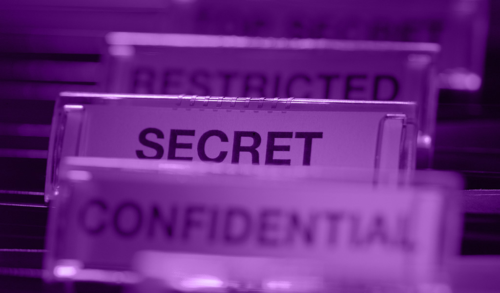 sensitive financial data