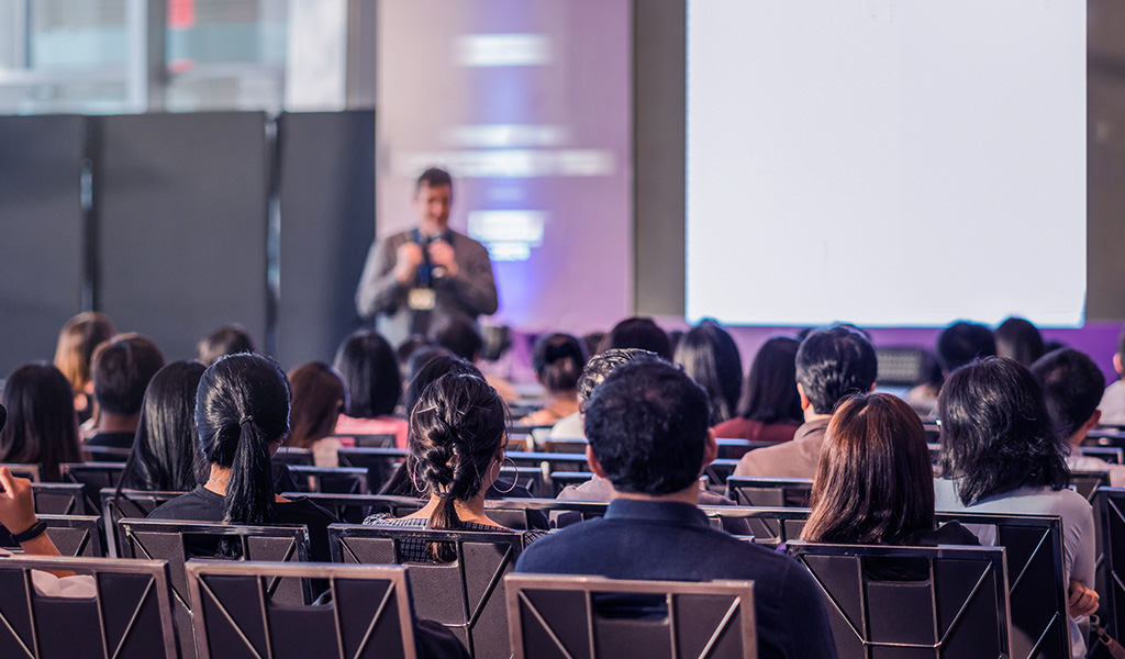 An accounting conference featuring speeches, workshops, exhibitions, and more.