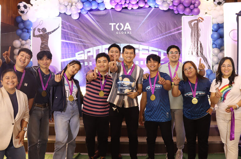 About 1,200 TOA Global team members joined Sportsfest 2025, meeting colleagues who share their interests and picking up success skills in the friendly competition.